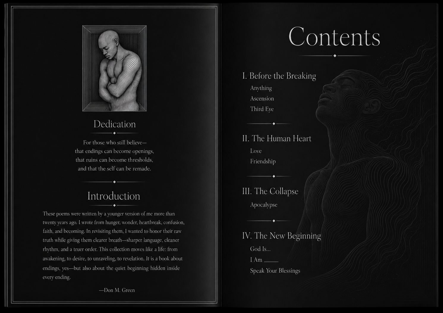 Interior spread preview